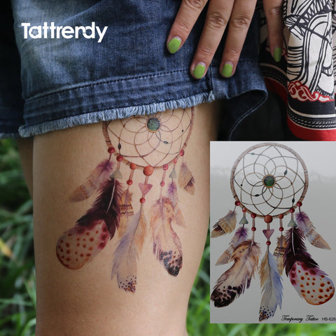 FREE Waterproof Temporary Tattoos sticker Leg Arm